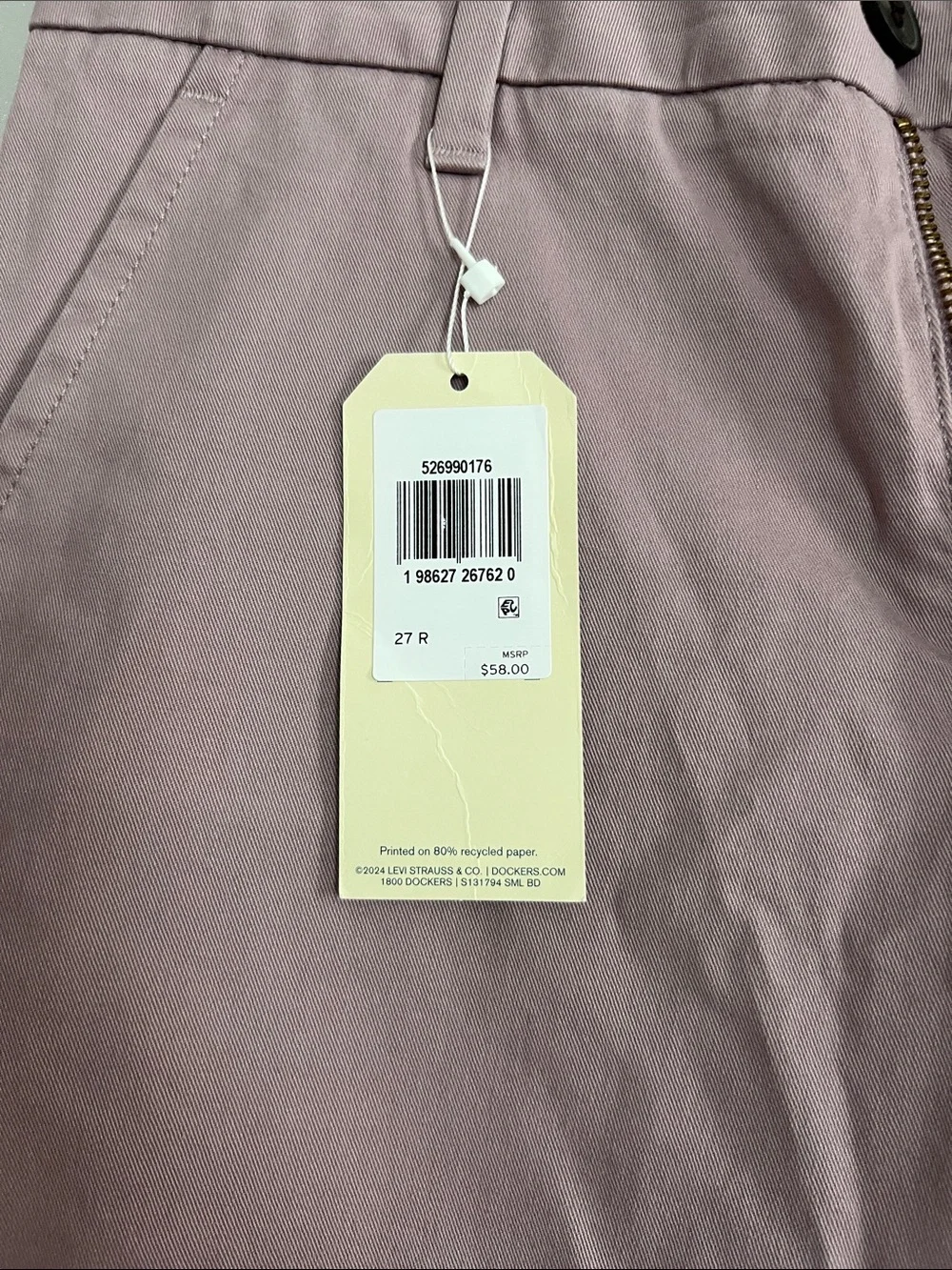 Dockers Women’s Chinos in Dusty Mauve